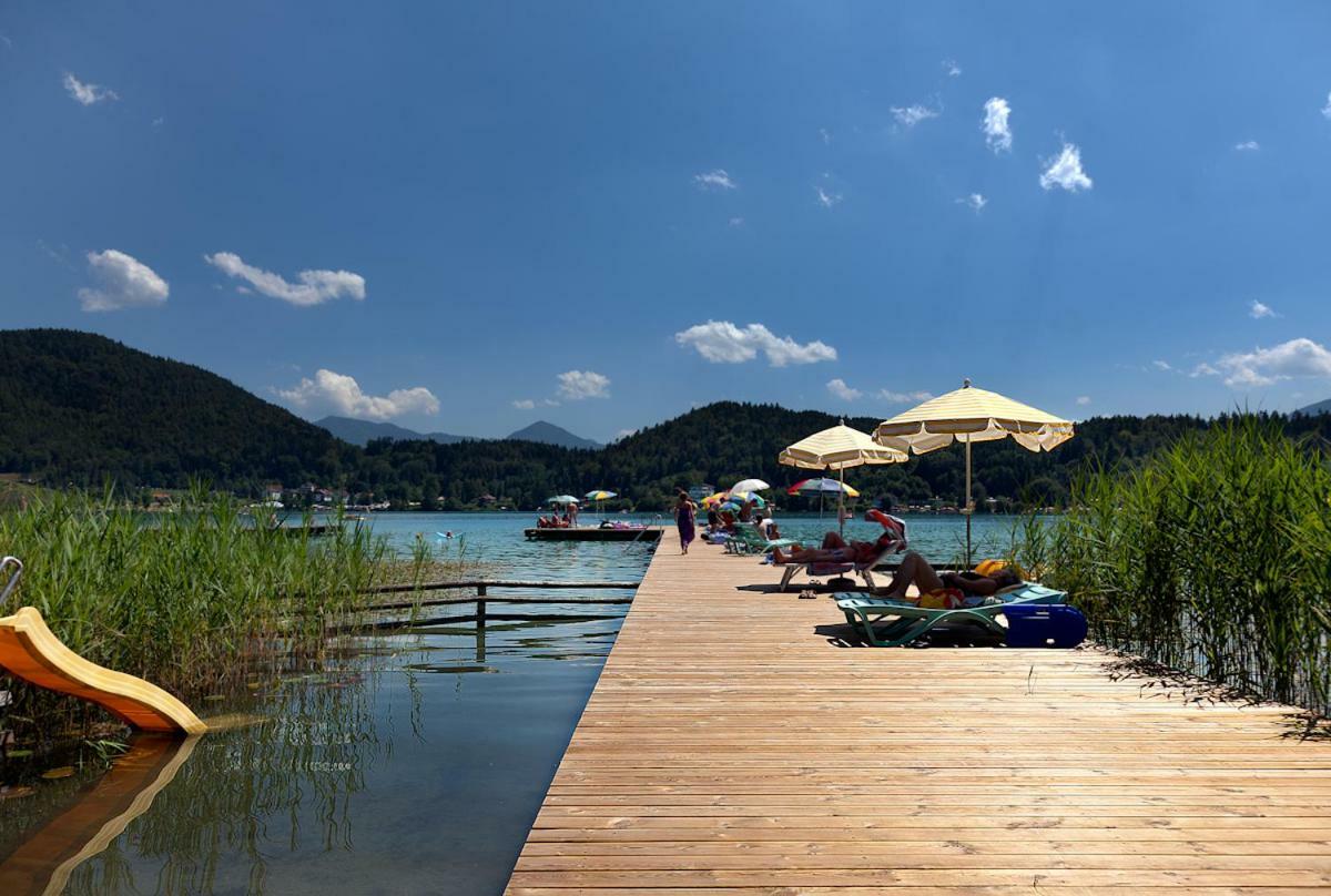 Ferienwohnungen Holzer Sankt Kanzian am Klopeiner See Buitenkant foto